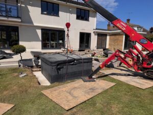 Hot tub relocation Ingatestone
